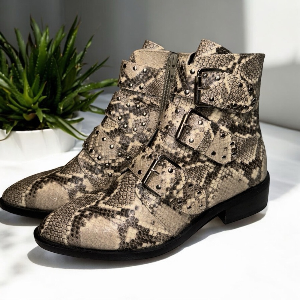 Steve Madden Steven New York Harmon Triple Buckle… - image 3